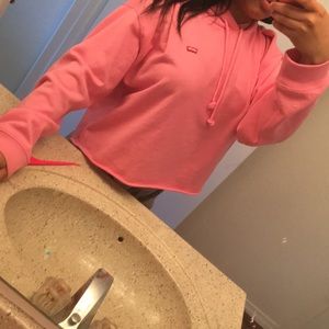 Levi crop top hoodie💕